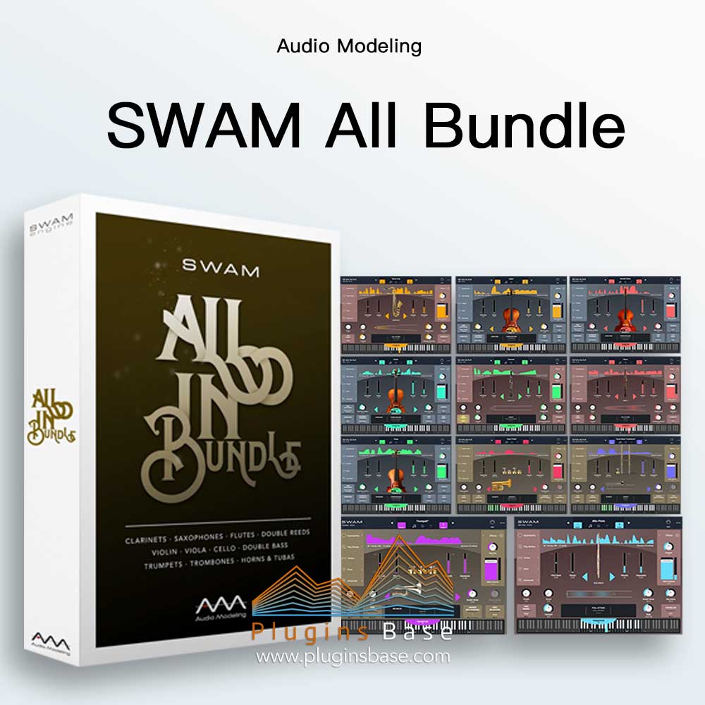 管弦乐11套合集 Audio Modeling SWAM All In Bundle v3.5.0 [WiN+MAC] 插件