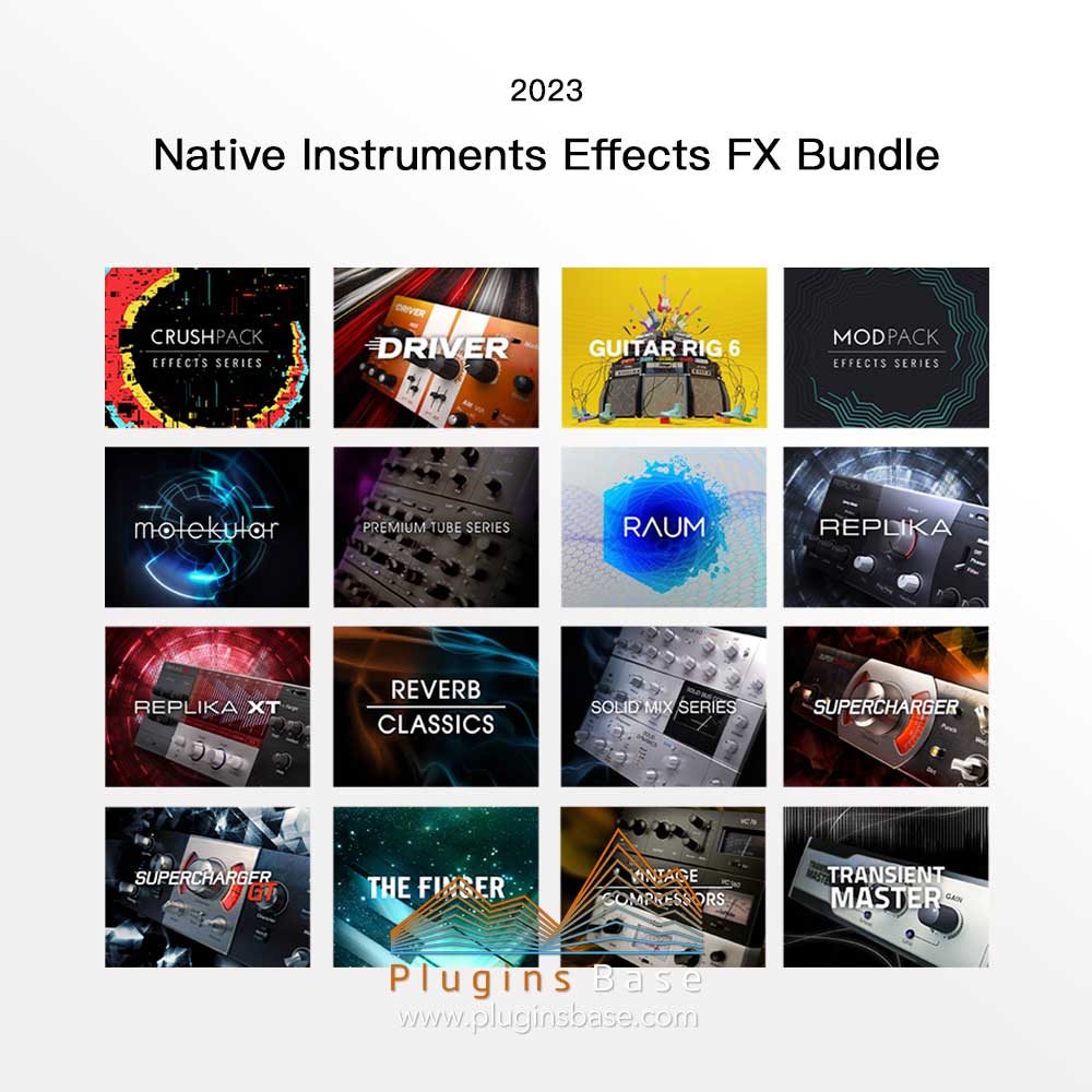 NI效果器插件合集 Native Instruments Effects FX Bundle [WiN]