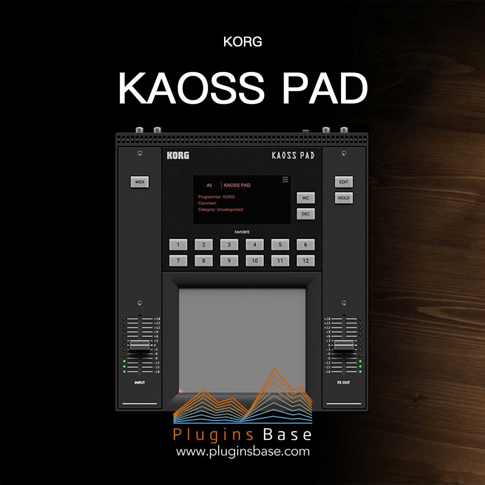 电音效果器插件 KORG KAOSS PAD v1.0.0 [WiN+MAC]
