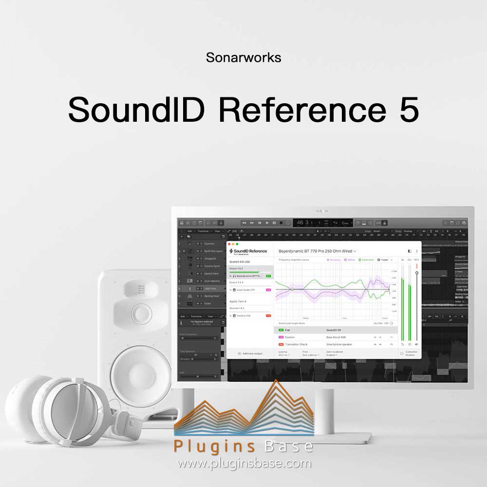 声学环境校准 耳机音响校准工具 Sonarworks SoundID Reference 5 v5.6.1 [MAC]