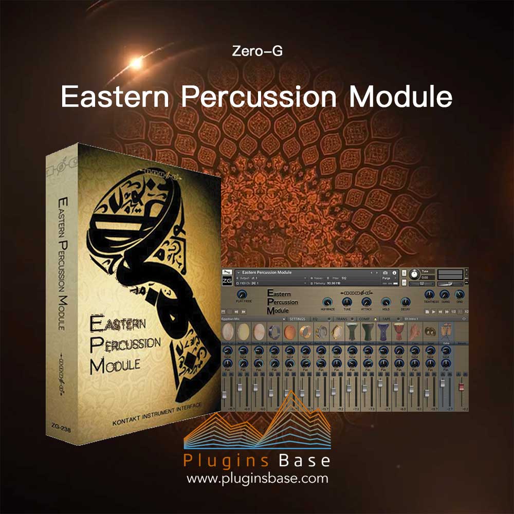 中东民族打击乐音源 Zero-G Eastern Percussion Module KONTAKT 音色