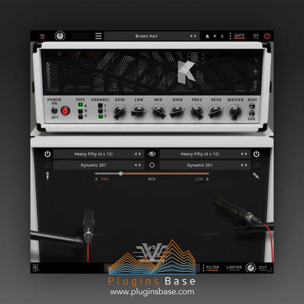 吉他放大器 效果器插件 Kuassa Amplifikation VVV v1.0.1  [WiN]