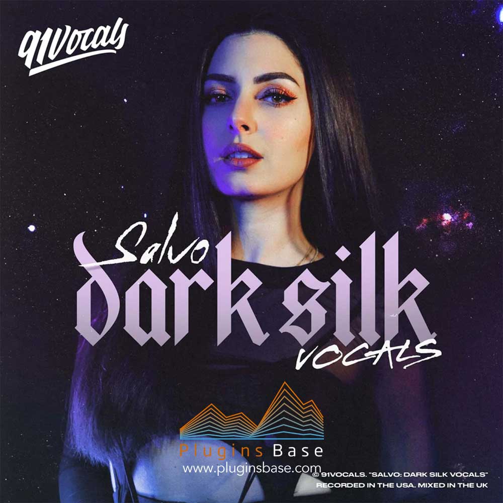 人声采样包 91Vocals Salvo Dark Silk Vocals WAV 音色