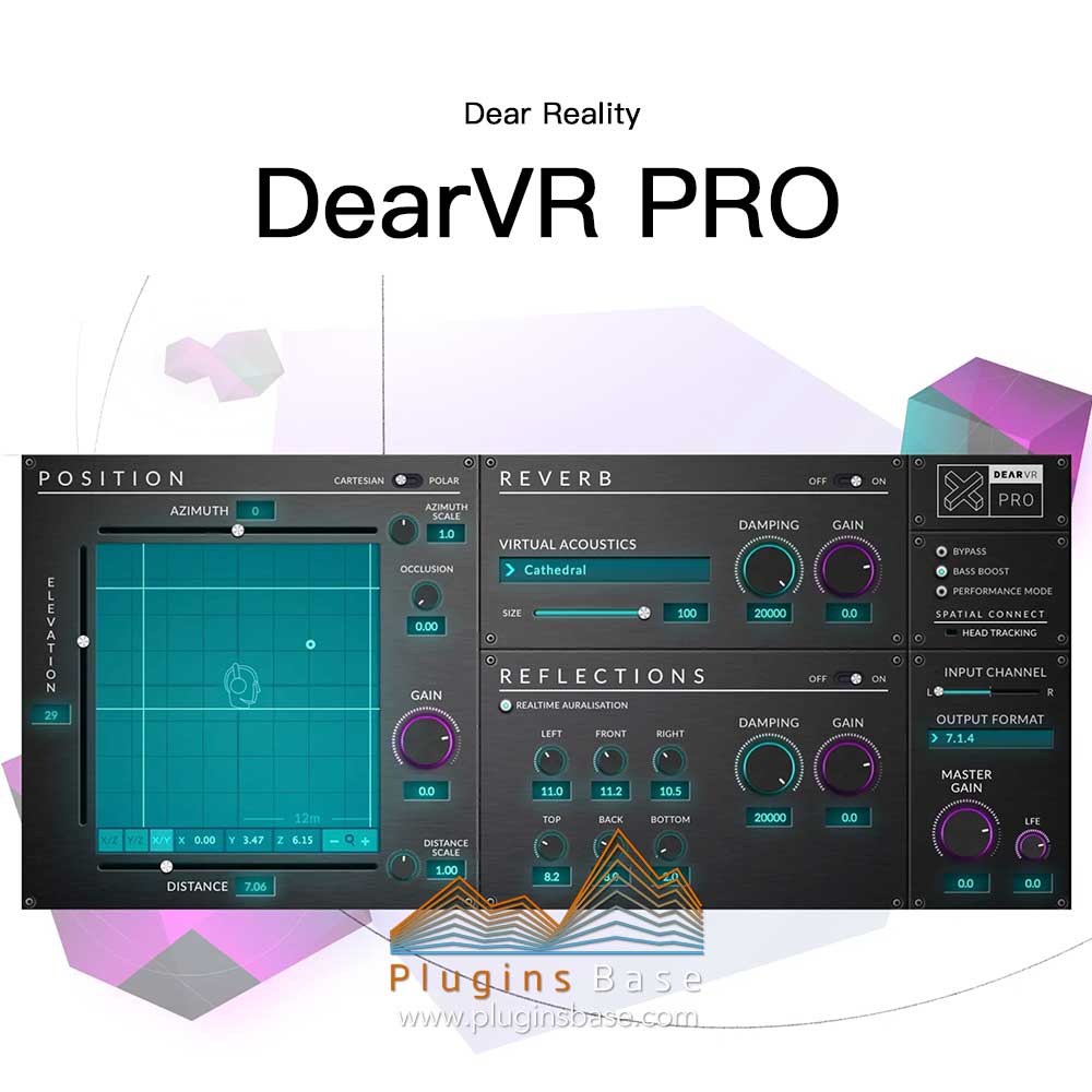 3D立体声绕音 混音效果器插件 Dear Reality DearVR PRO v1.4.1 [WiN+MAC]