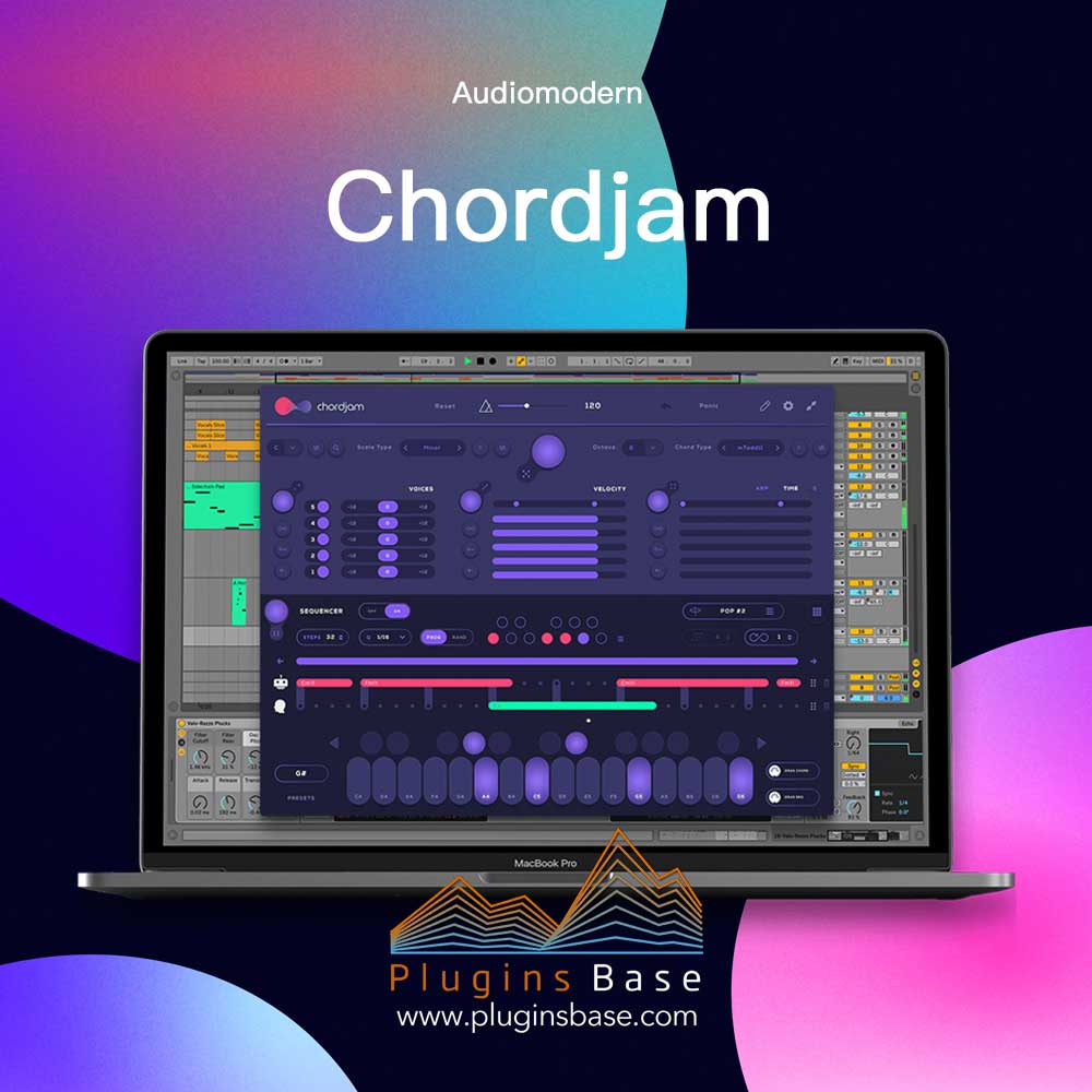 和弦琵琶音生成器插件 Audiomodern Chordjam v1.1.5 [WiN+MAC]