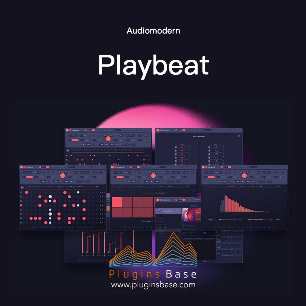 创意自动节奏生成器插件 Audiomodern Playbeat v3.2.0 [WiN+MAC]