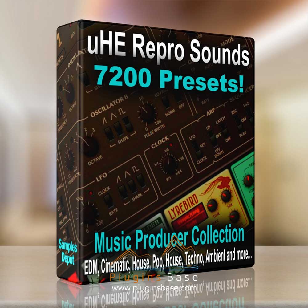电音预设音色合集 Samples Depot uHe Repro 7200 Presets Super Bundle