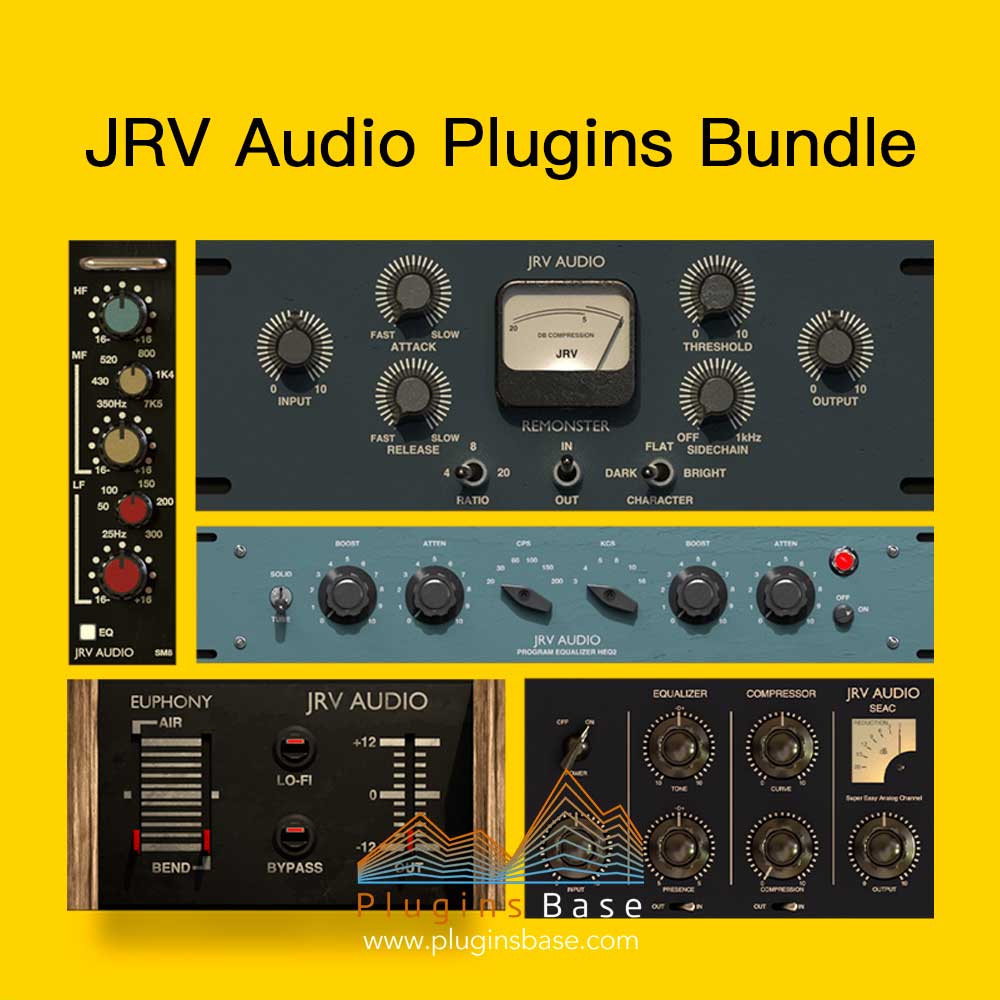 后期混音效果器插件合集 JRV Audio Plugins Bundle 2023.02 [WiN]