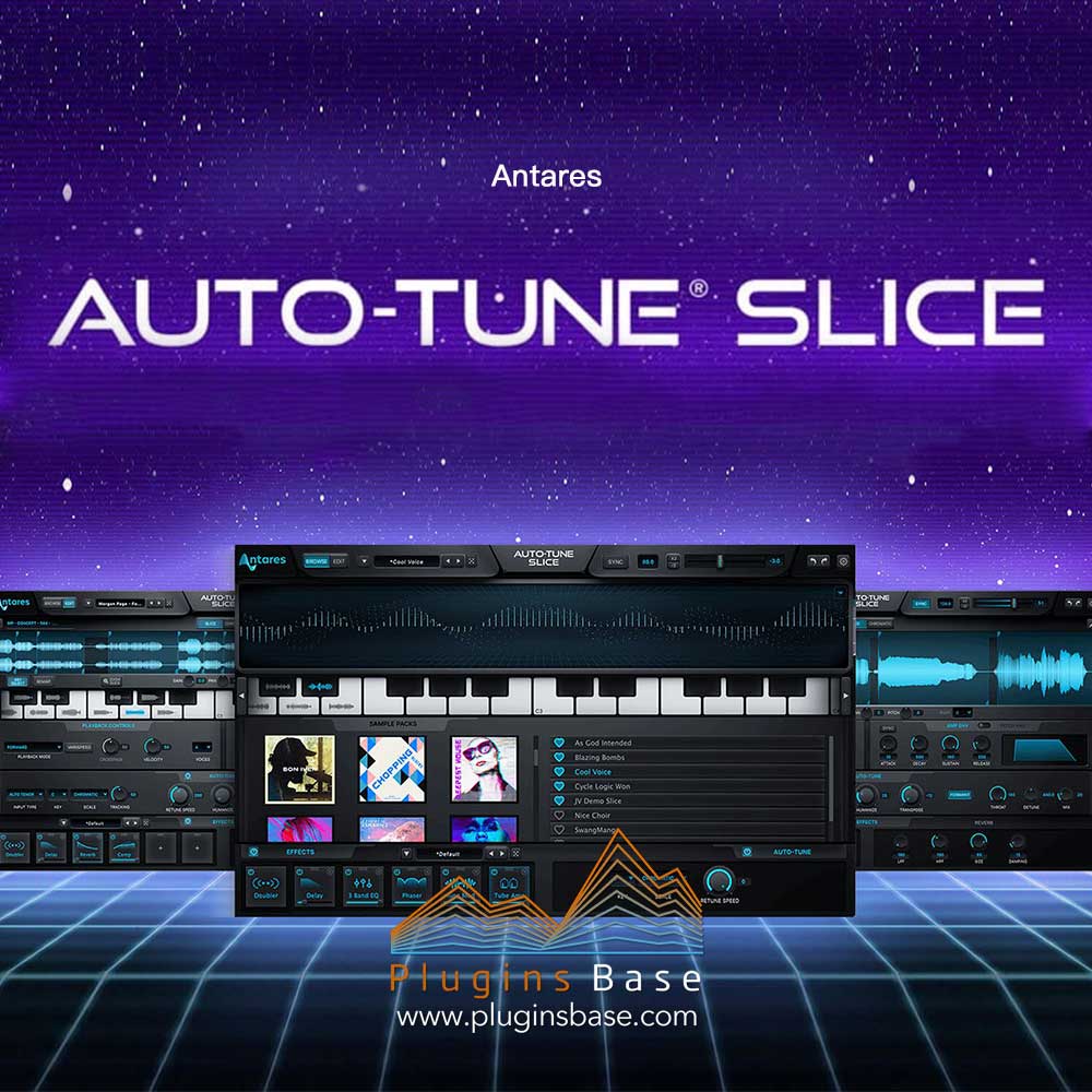 人声采样器插件 Antares Auto-Tune Slice v1.2.0 [WiN]