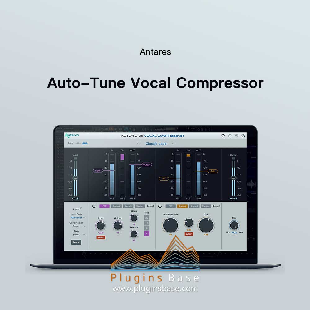 人声自动压缩效果器插件 Antares Auto-Tune Vocal Compressor v1.0.0 [WiN]