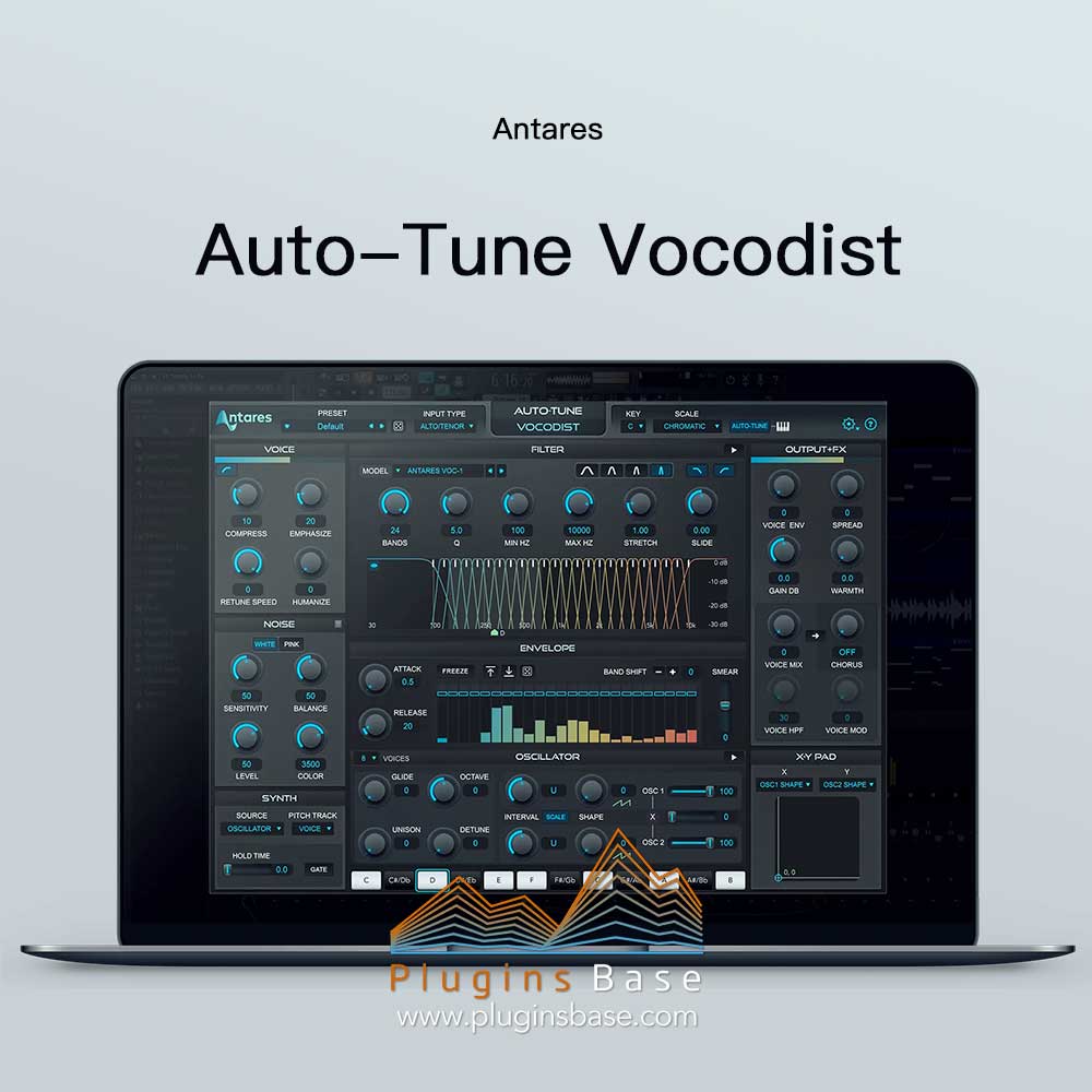 人声声码器效果器插件 Antares Auto-Tune Vocodist v1.1.0 [WiN]
