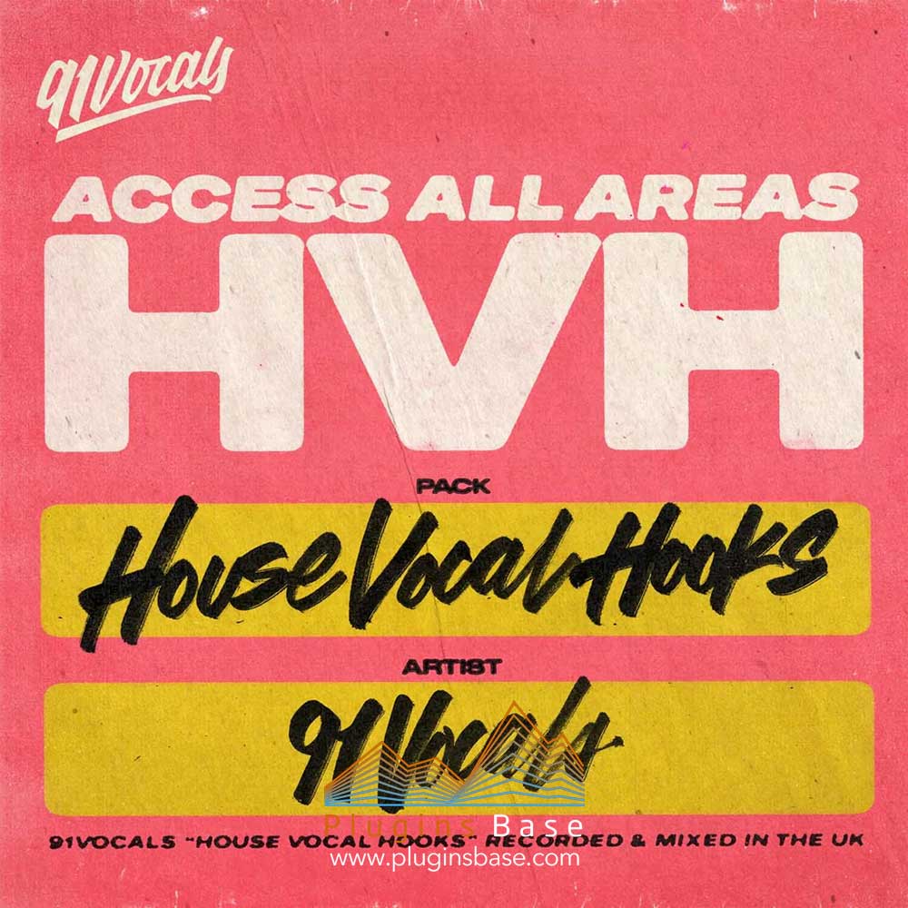 电音人声采样包 91Vocals House Vocal Hooks WAV