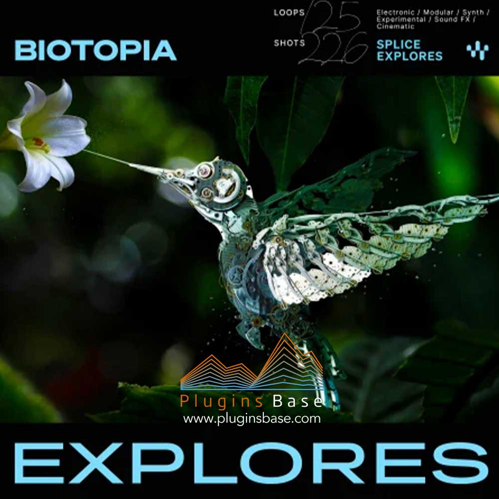 实验音乐采样包 Splice Explores Biotopia WAV 合成器音色