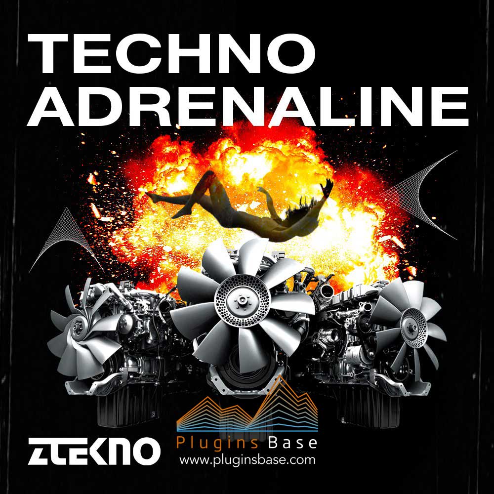 科技舞曲 采样包 Ztekno Techno Adrenaline WAV MiDi 音色