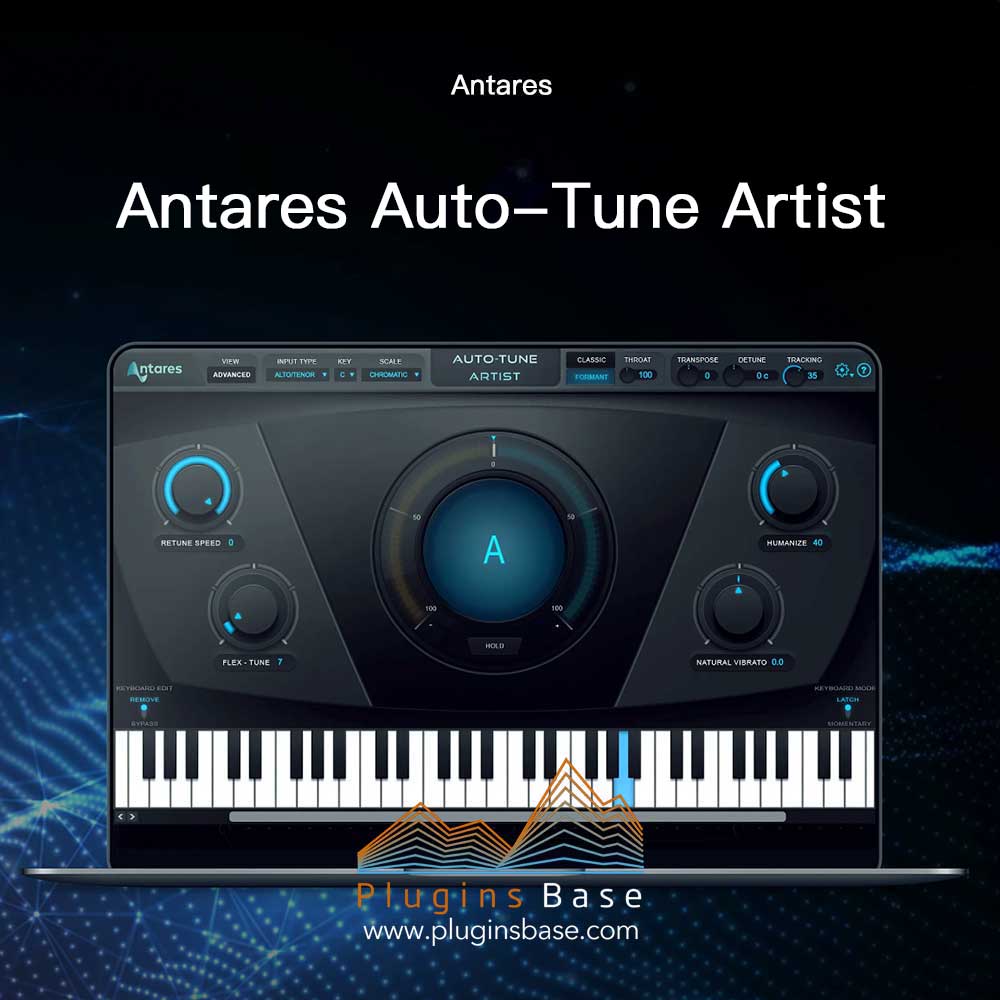AI智能 实时音高校正 效果器插件 Antares Auto-Tune Artist v9.2.0 [MAC]