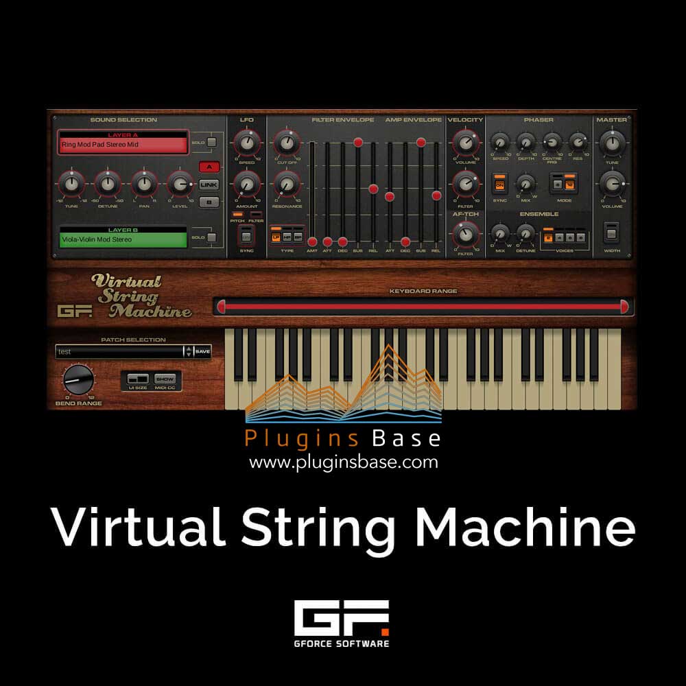 弦乐合成器插件 GForce Virtual String Machine v3.0.0 [WiN+MAC]