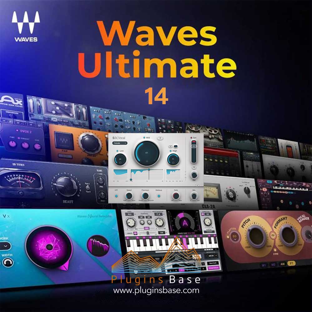 后期混音母带效果器插件 Waves Ultimate 14 v10.11.24 [WiN+MAC] 完整版 新增Silk Vocal插件