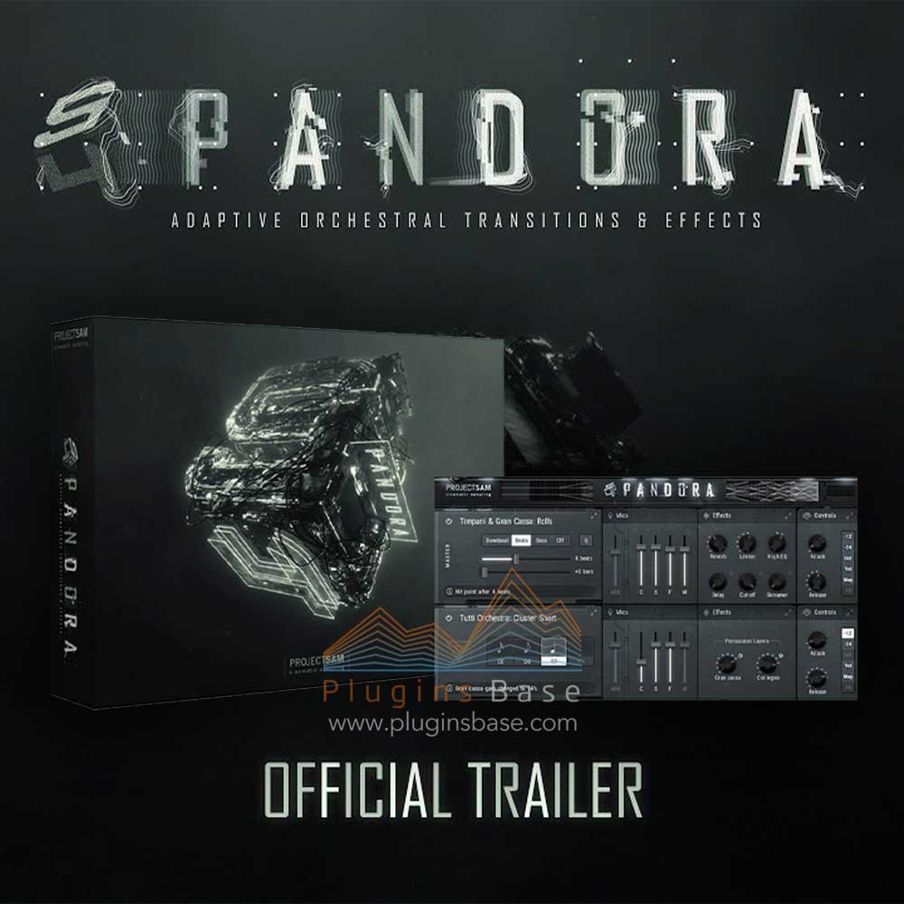 科幻电影游戏配乐音源 ProjectSAM Symphobia 4 Pandora v1.1 KONTAKT 影视配乐编曲音色库