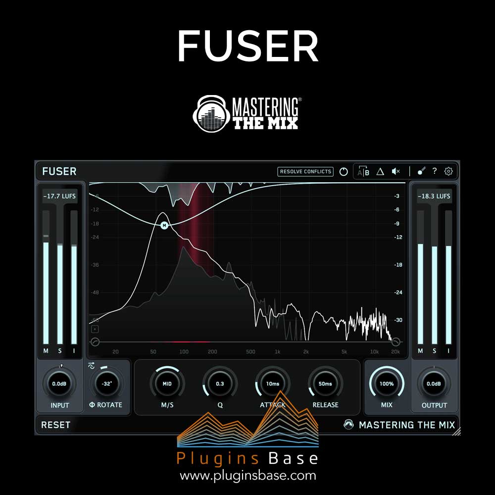 去掩蔽提清晰度智能音频效果器插件 Mastering The Mix FUSER v1.0.1 [WiN+MAC]