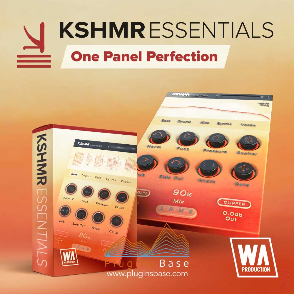 后期综合效果器插件 W.A.Production KSHMR Essentials v1.2.0 [WiN+MAC]