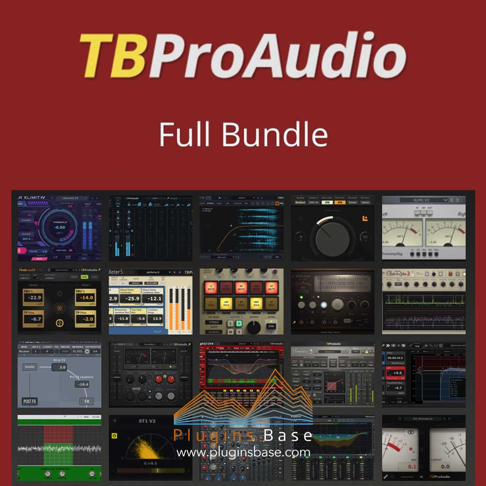 后期混音母带效果器插件 TBProAudio Bundle 2024 [WiN+MAC] 21套合集