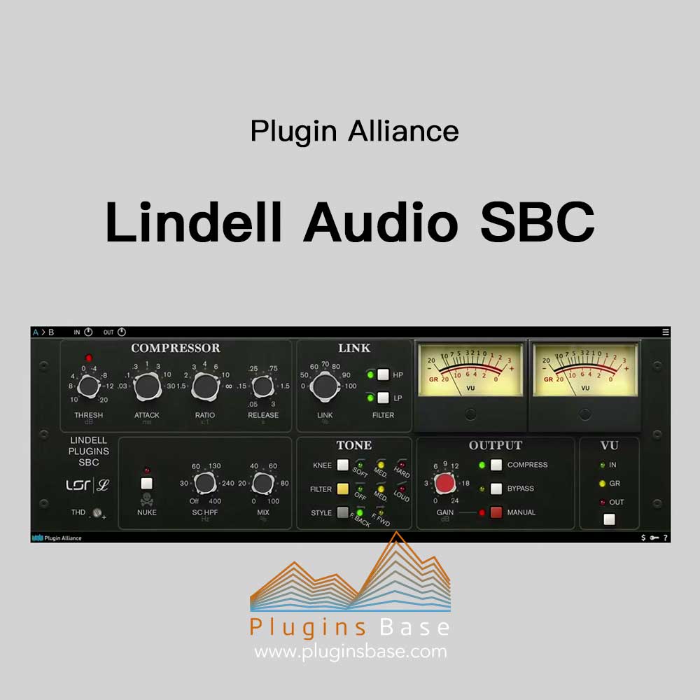 母带压缩效果器插件 Plugin Alliance Lindell Audio SBC v1.0.3 [WiN+MAC] 插件联盟