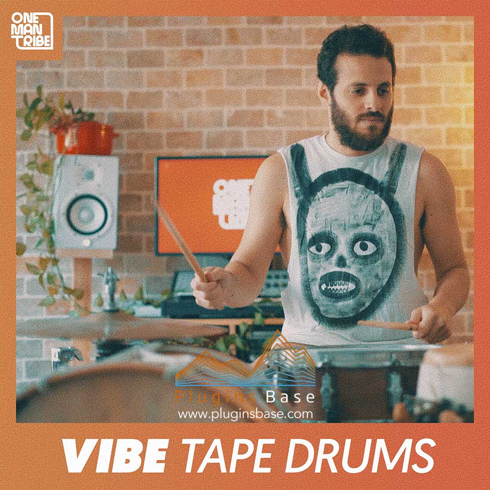 创意架子鼓loop采样包 One Man Tribe Vibe Tape Drums WAV 编曲音色