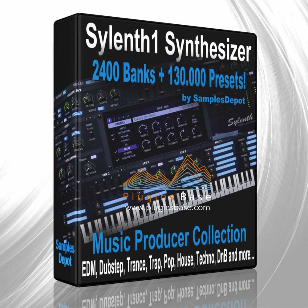 各类电音预设音色合集 Composer Loops Samples Depot 2450 Banks + 130000 Sylenth Presets Bundle