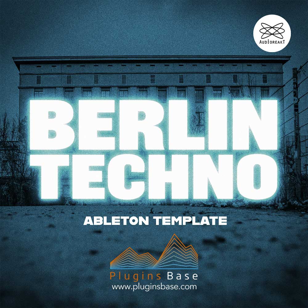 柏林科技舞曲工程模版文件 Audioreakt Berlin Techno Ableton Live Template