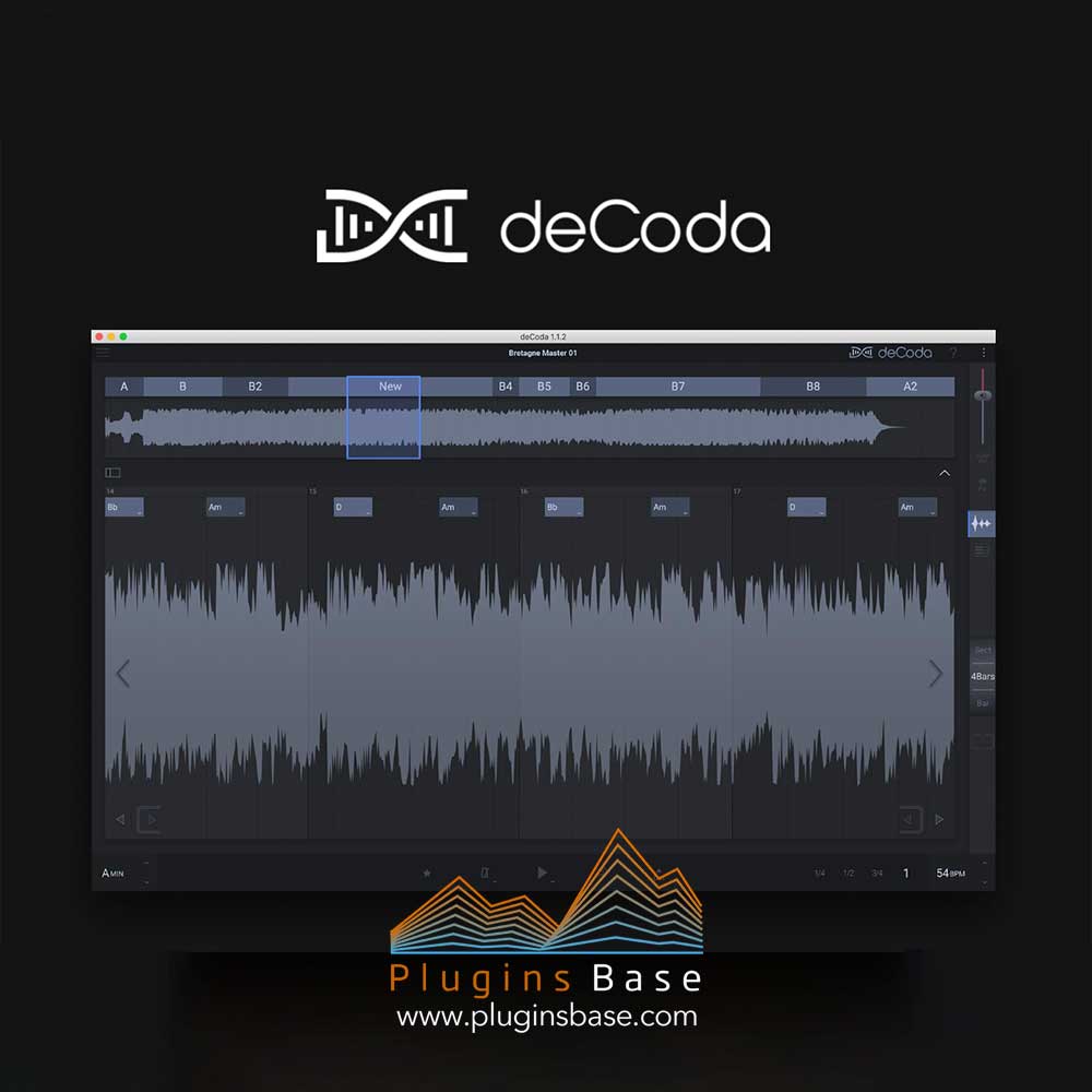 zplane deCoda v1.3 [WiN+MAC] 歌曲BPM测速/调式调性(Key)/节拍检测分析软件