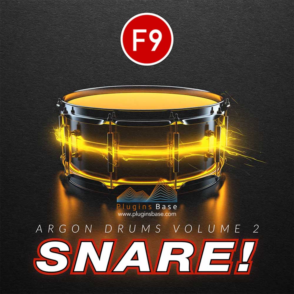 电音舞曲底鼓Akai MPC采样包/音源/工程模版 F9 Audio Snare! Argon Drums Vol. 2 编曲素材