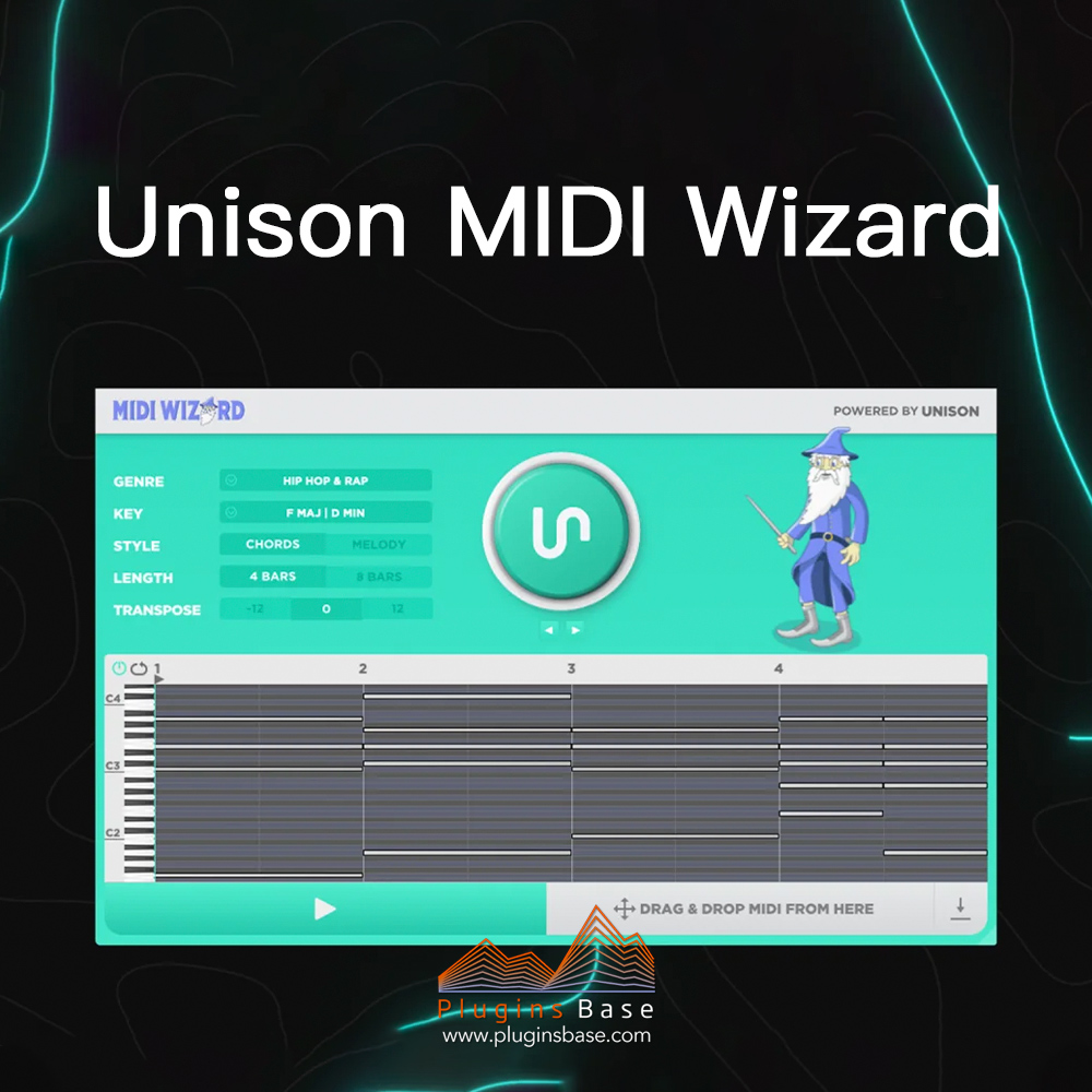 Ai智能和弦生成器 Unison MIDI Wizard v1.1.25 [WiN]