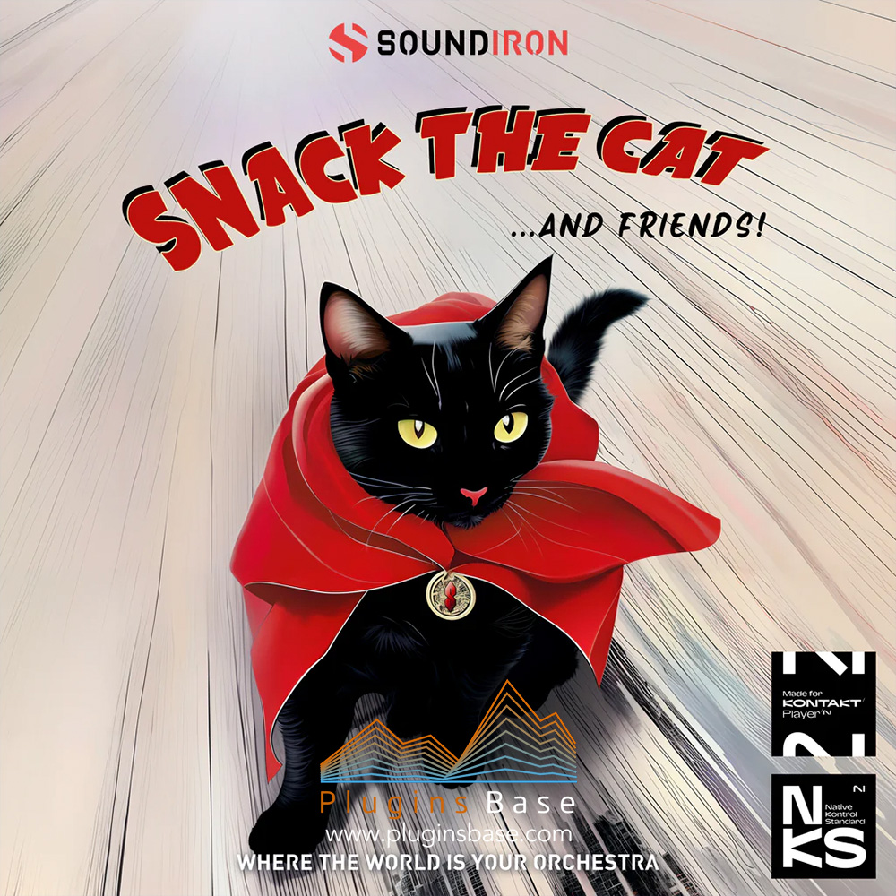 各类动物声音音源 Soundiron Snack 2.0 KONTAKT 猫/狗/鸟/狮子声音设计等