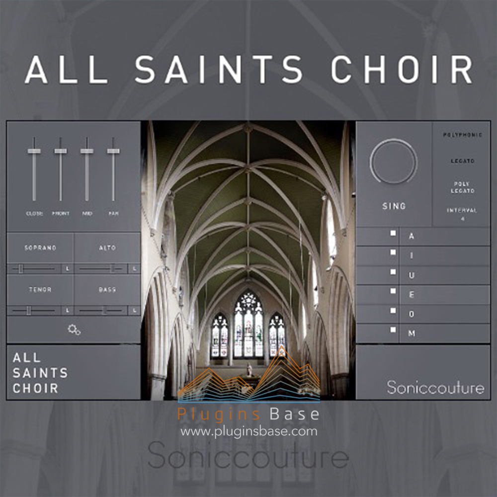 唱诗班32人男女合唱人声音源 Soniccouture All Saints Choir v1.1 KONTAKT 编曲音色库