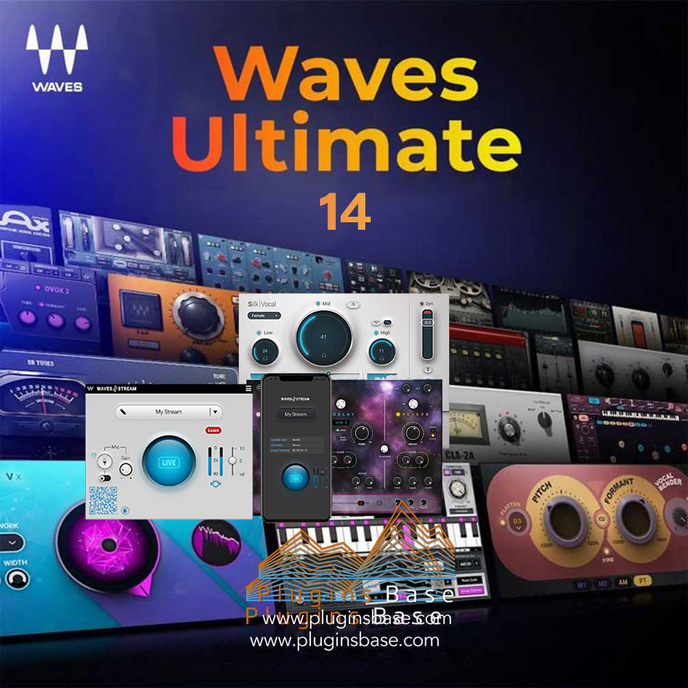 混音母带效果器插件合集 Waves Ultimate 14 v14.04.24 [WiN+MAC] 完整版
