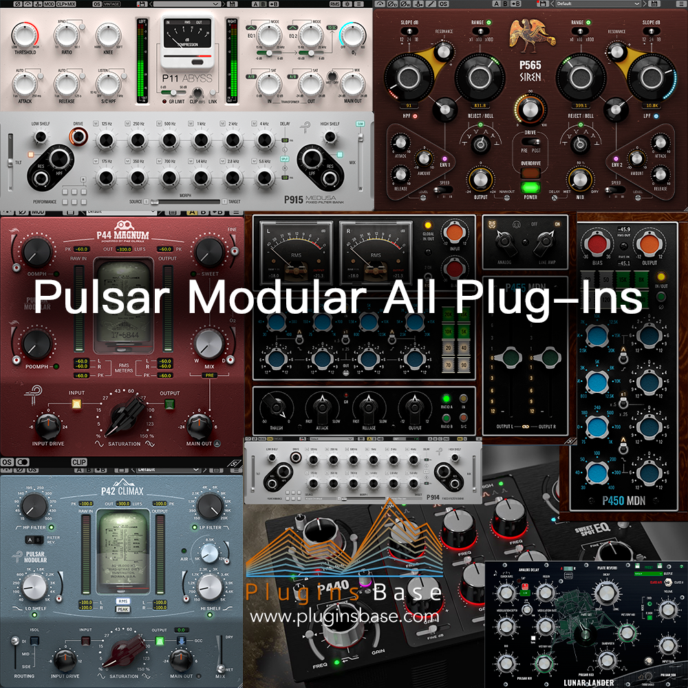 混音母带效果器插件合集 Pulsar Modular Complete Effects Bundle 2024.4 [WiN+MAC]