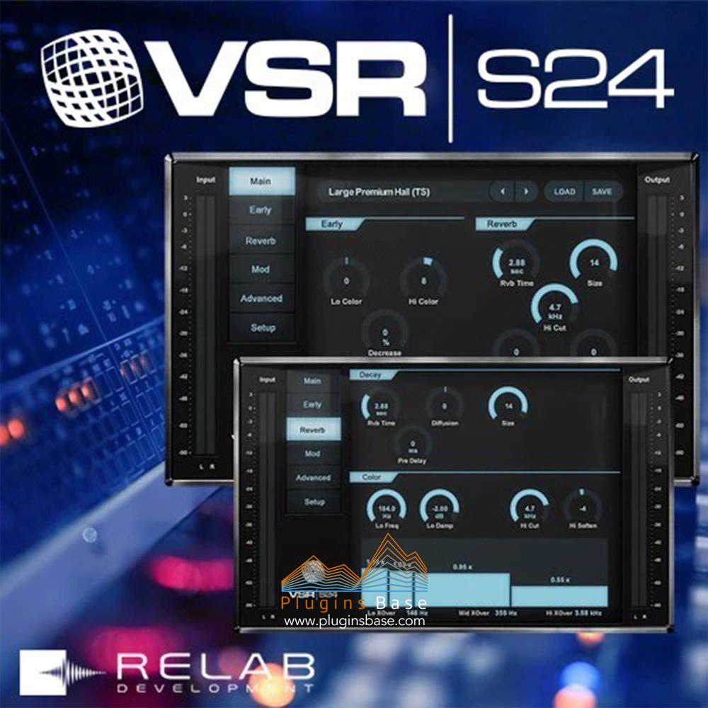 混响效果器插件 ReLab VSR S24 v1.1.0 [WiN]