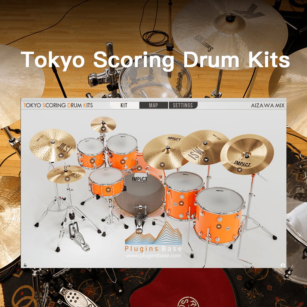 新东京架子鼓影视打击乐音源 Impact Soundworks Tokyo Scoring Drum Kits v1.2.1 KONTAKT 编曲音色库
