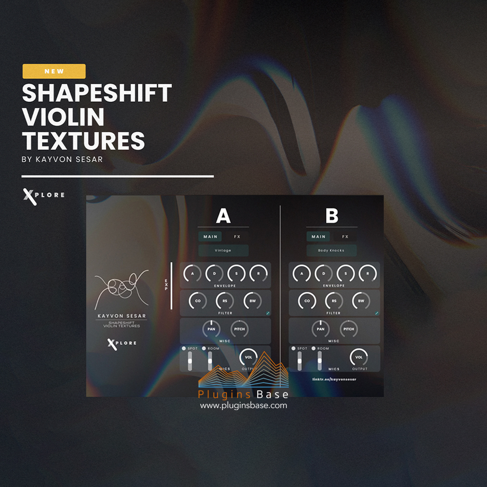 实验氛围/小提琴/恐怖电影配乐/音源 Inletaudio Shapeshift Violin Textures KONTAKT 编曲音色库