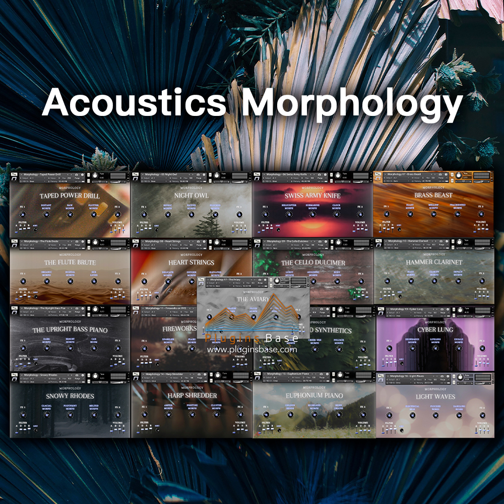 17套综合类现代混合乐器音源 NEST Acoustics Morphology KONTAKT 编曲音色库 – 插件基地
