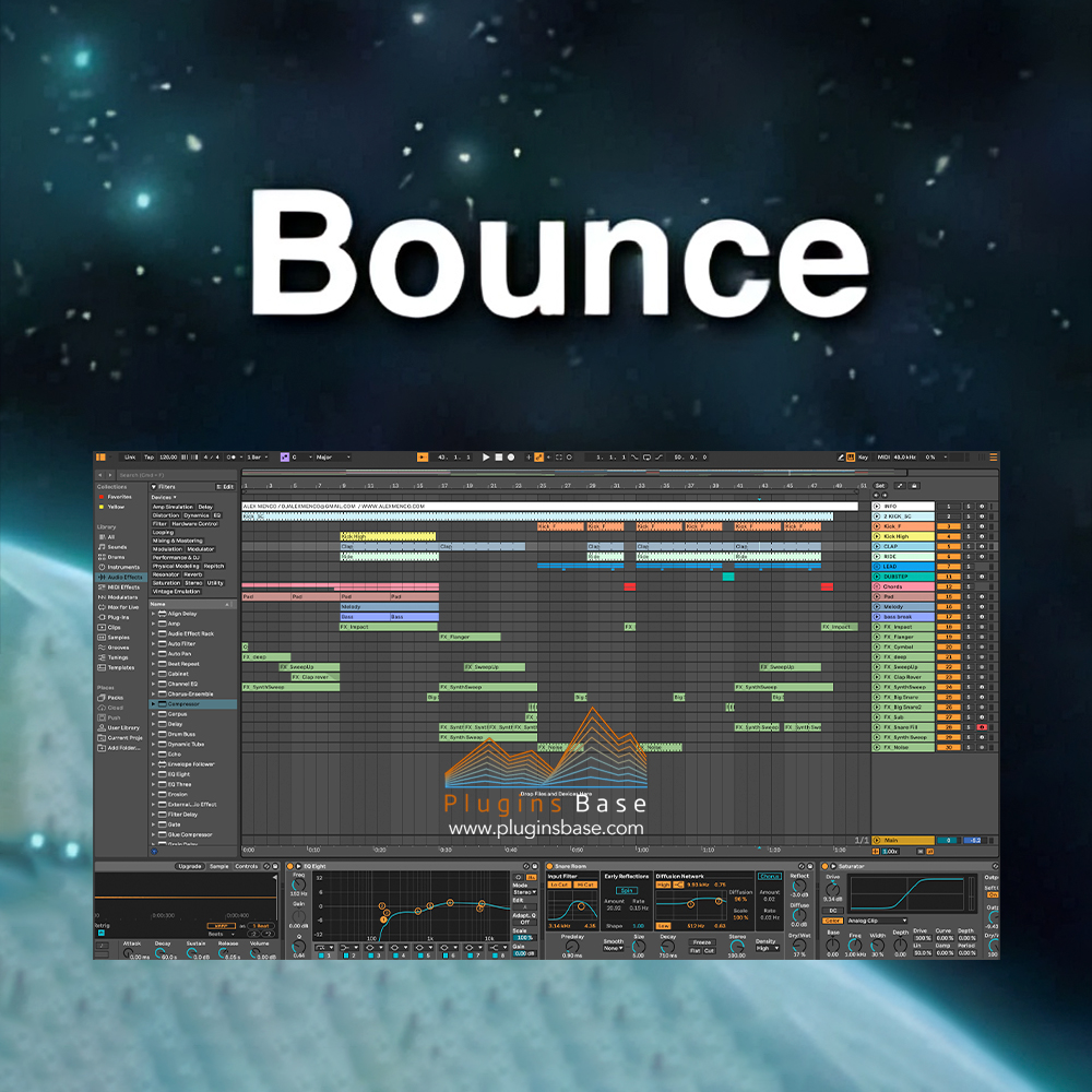 EDM电音工程文件 Ableton Templates Bounce Project By Alex Menco