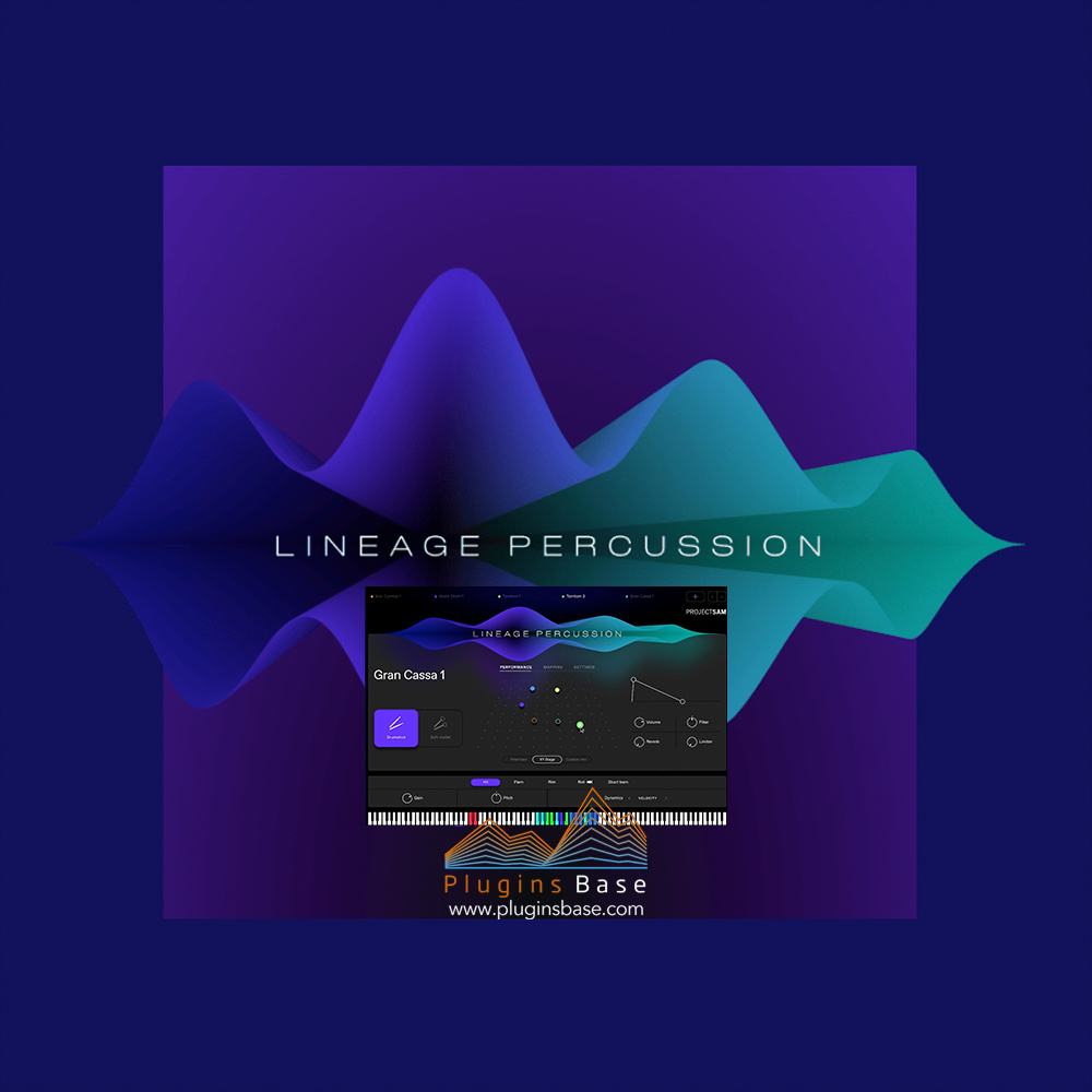 交响恐惧症管弦打击乐音源 ProjectSAM Lineage Percussion v1.2 KONTAKT 音色库