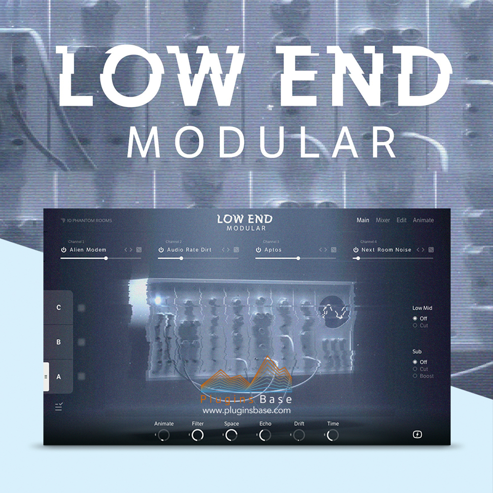 低音/氛围/Pad/模块合成器音源 Native Instruments Low End Modular KONTAKT 音色库