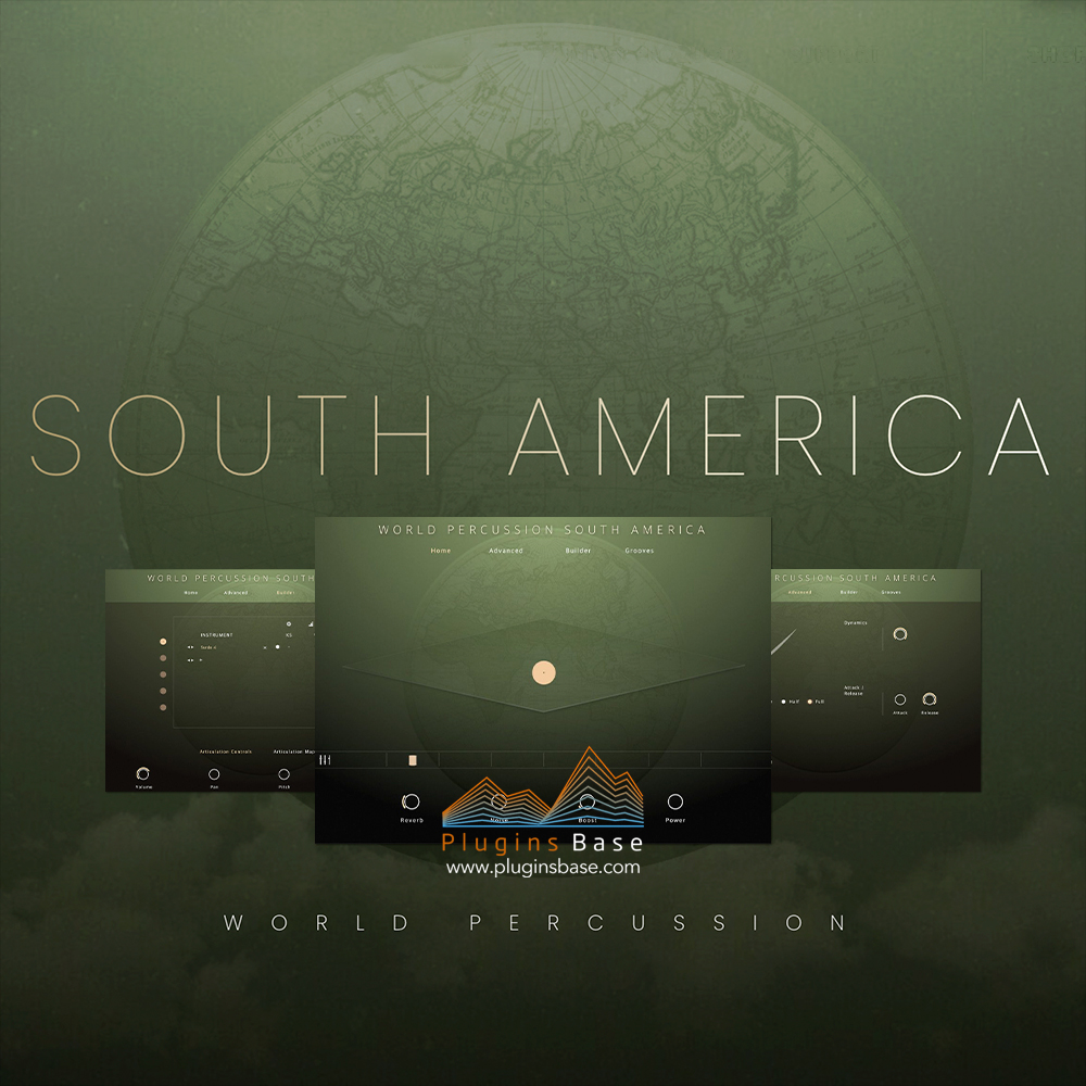 南美民族打击乐手鼓音源 Evolution Series World Percussion South America 3.0 KONTAKT 音色库