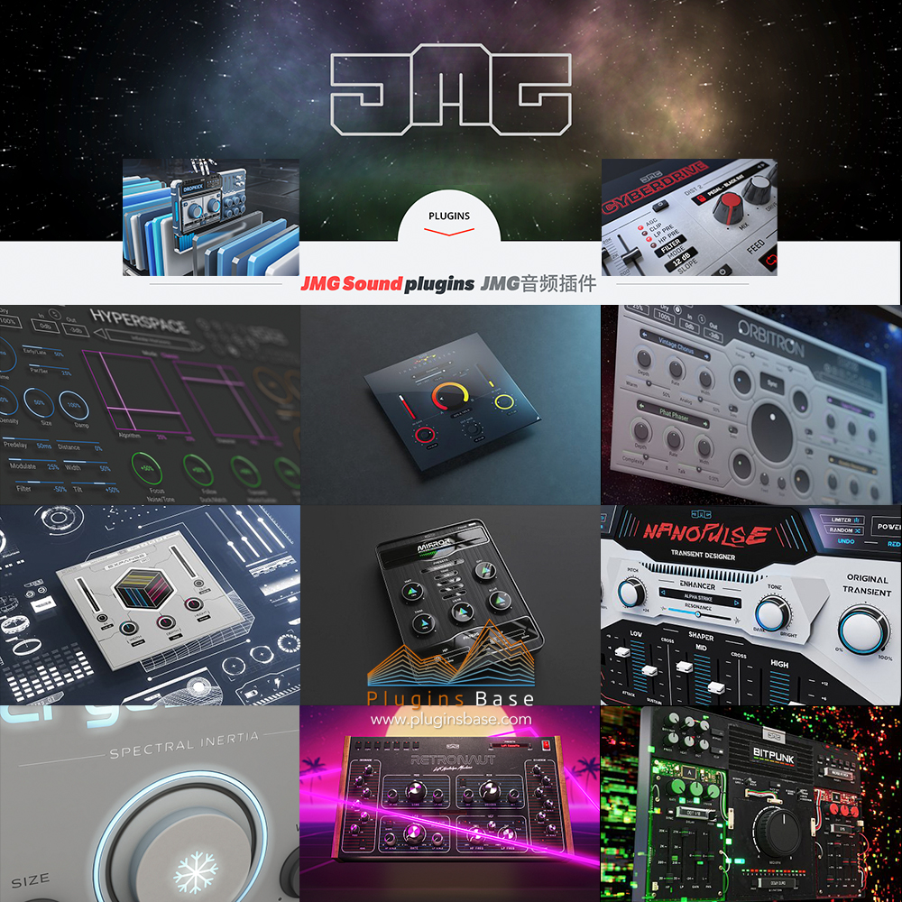 后期混音创意效果器插件合成器合集 JMG Sound Complete Bundle v2024.9 [WiN+MAC] 完整版