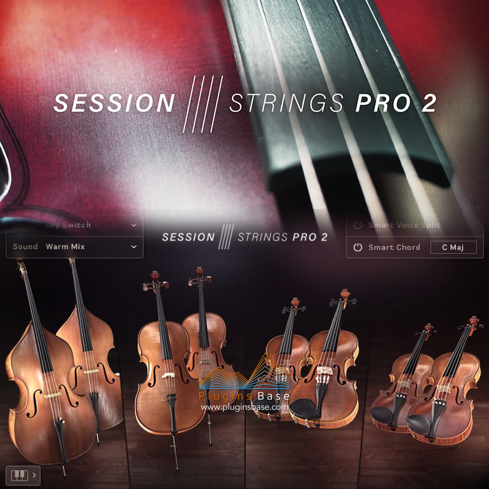 独奏合奏自动伴奏/弦乐音源 Native Instruments Session Strings Pro 2 v1.0.5 KONTAKT 音色库