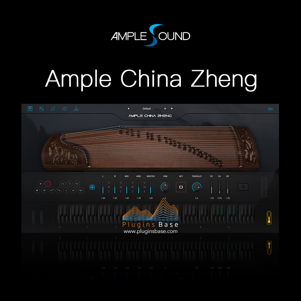 中国民族乐器/古筝音源插件 Ample Sound Ample China Zheng ACZ v4.0.0 [WiN]