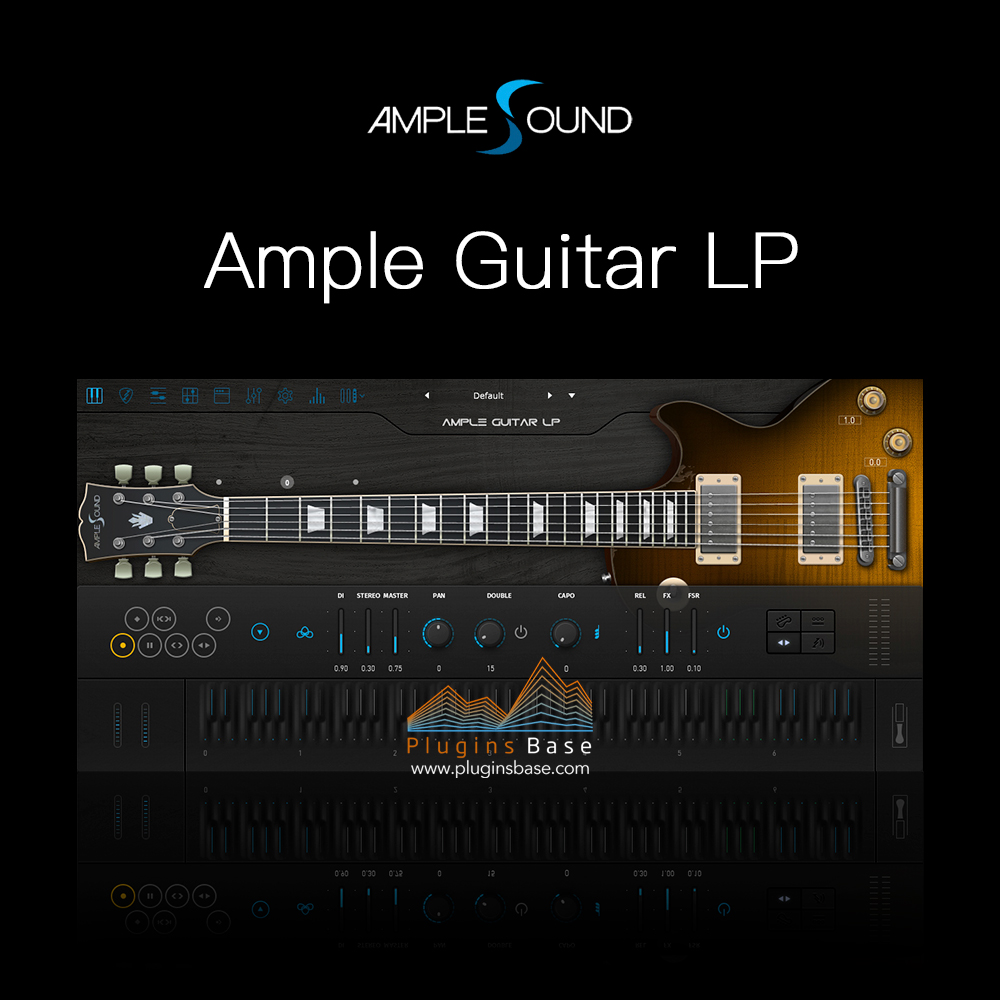 电吉他音源插件 Ample Sound Ample Guitar LP AGLP v3.7.0 [WiN+MAC]