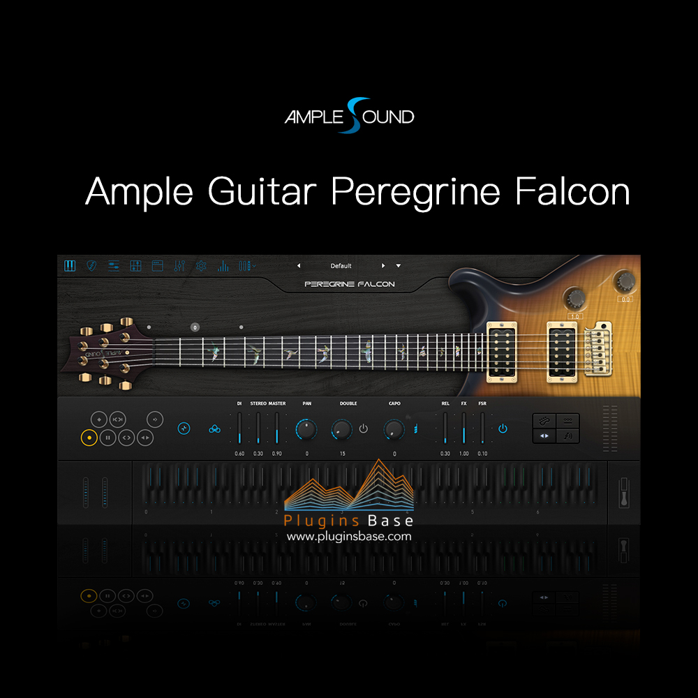 电吉他音源插件 Ample Sound Ample Guitar Peregrine Falcon AGPF v3.7.0 [WiN+MAC]