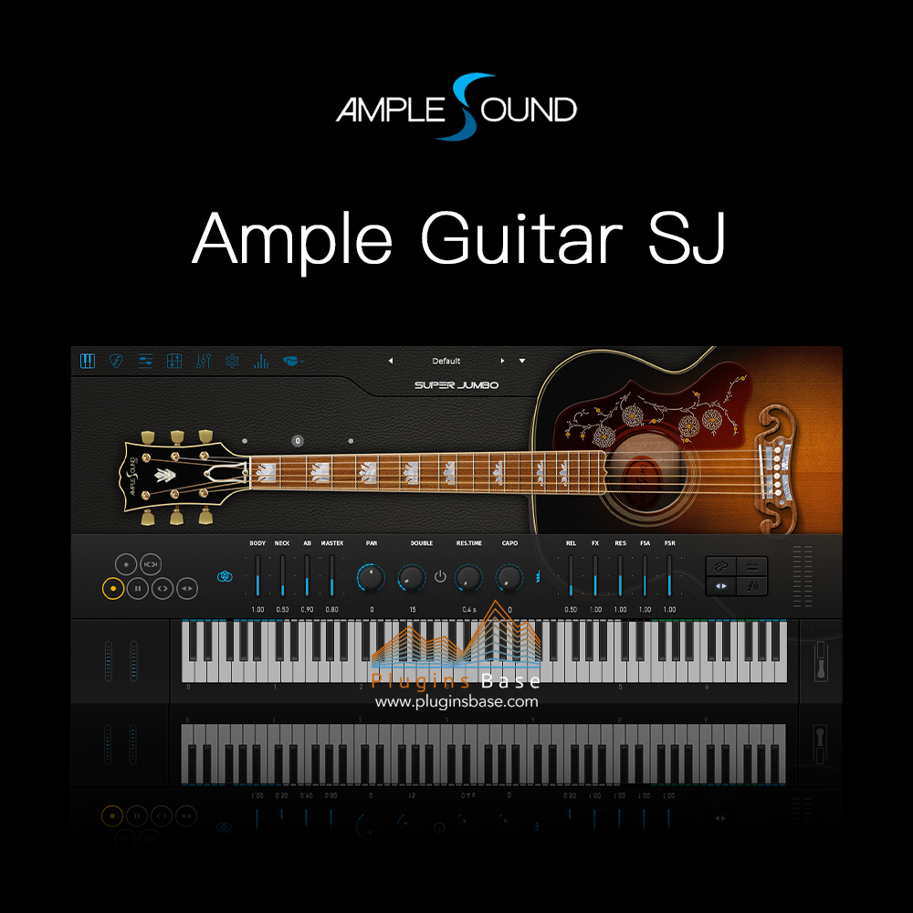 木吉他音源插件 Ample Sound Ample Guitar SJ AGSJ v3.7.0 [WiN+MAC]